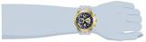 Invicta Men's Aviator Quartz Watch with Stainless Steel Strap, Silver, 32 (Model: 31594)