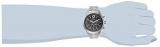 Invicta Men's Aviator Quartz Watch with Stainless Steel Strap, Silver, 22 (Model: 28894)