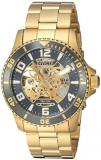 Invicta Men's Objet D Art Automatic-self-Wind Watch with Stainless-Steel Strap, Gold, 22 (Model: 22604)