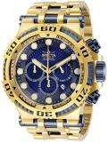 Invicta Men's Specialty Quartz Watch with Stainless Steel Strap, Gold, 30 (Model...