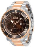Invicta Men's Pro Diver Quartz Watch with Stainless Steel Strap, Two Tone, 26 (M...
