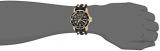 Invicta Men's Garfield Collection Stainless Steel Quartz Watch with Silicone Strap, Black, 24.7 (Model: 25157)