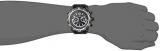 Invicta Men's Aviator Quartz Watch with Silicone Stainless Steel Strap, Black, 26 (Model: 24583)