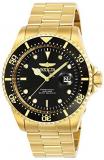 Invicta Men's Pro Diver Quartz Diving Watch with Gold, Stainless-Steel Strap, Silver, 22 (Model: 22019, 25717)