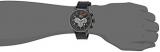 Invicta Men's S1 Rally Stainless Steel Quartz Watch with Silicone Strap, Black, 22 (Model: 23814)
