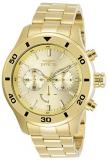Invicta Specialty Chronograph Quartz Gold Dial Men's Watch 28887