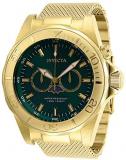 Invicta Men's Pro Diver Quartz Watch with Stainless Steel Strap, Gold, 26 (Model: 29366)