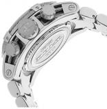 Invicta Men's Bolt Swiss-Quartz Watch with Stainless-Steel Strap, Silver, 34 (Model: 21803)