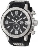 Jason Taylor for Invicta Collection 13687 Black Mother-Of-Pearl Dial Black Polyu...
