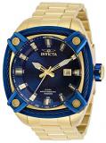 Invicta Men's Bolt Quartz Watch with Stainless Steel Strap, Gold, 24 (Model: 31354)