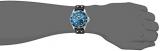 Invicta Men's 'Pro Diver' Quartz Stainless Steel and Leather Watch, Color:Black (Model: 22068)