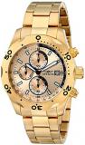 Invicta Men's 17750 &quot;Specialty&quot; 18k Gold-Plated Watch