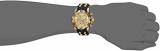 Invicta Men's Pro Diver Stainless Steel Quartz Watch with Silicone Strap, Black, 25 (Model: 22345)