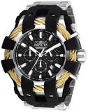Invicta Men's Bolt Quartz Watch with Stainless Steel Strap, Silver, 28.7 (Model: 26671)