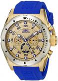 Invicta Men's 20307 Speedway Stainless Steel Watch With Blue PU Band