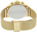 GUESS Men's Guess Mens Watch - Porter Gold 44mm Gold-Tone Steel Bracelet & Case Quartz Watch W1310G2