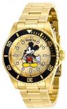 Invicta Disney Limited Edition Quartz Gold Dial Men's Watch 29670