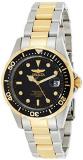 Invicta Men's 8934 &quot;Pro-Diver Collection&quot; Two-Tone Stainless Steel Watch, Silver-Tone/Black