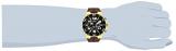 Invicta Men's Pro Diver Stainless Steel Quartz Watch with Silicone Strap, Brown, 32 (Model: 27531)