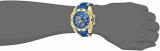 Invicta Men's Speedway Stainless Steel Quartz Watch with Silicone Strap, Blue, 26 (Model: 25508)
