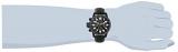 Invicta Men's 3332 Force Collection Stainless Steel Left-Handed Watch with Black Leather Band