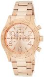 Invicta Men's 1271 Specialty Chronograph Rose Dial 18k Rose Gold Ion-Plated Watch