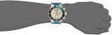 Invicta Men's 18740 Pro Diver 18k Gold Ion-Plated Watch with Blue Silicone Band