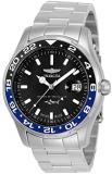 Invicta Men's Pro Diver Quartz Watch with Stainless-Steel Strap, Silver, 22 (Mod...