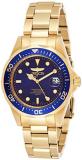 Invicta Men's 8937 &quot;Pro Diver&quot; 18k Gold Ion-Plated Bracelet Watch