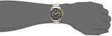 Invicta Men's Aviator Quartz Watch with Stainless-Steel Strap, Two Tone, 24 (Model: 22806)