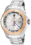 Invicta Men's 16964 Reserve Hydromax Analog-Display Swiss Quartz Silver-Tone Watch