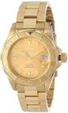 Invicta Men's 13929 &quot;Pro-Diver&quot; 18k Gold Ion-Plated Automatic Watch
