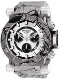 Invicta Men's Coalition Forces Quartz Watch with Stainless Steel Strap, Silver, 34.5 (Model: 26450)