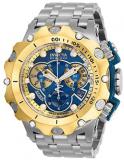 Invicta Men's Reserve Quartz Watch with Stainless Steel Strap, Silver, 31 (Model...