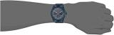 GUESS  Stainless Steel Iconic Blue Crystal Embellished Bracelet Watch with Day, Date + 24 Hour Military/Int'l Time. Color: Blue (Model: U0799G6)