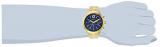 Invicta Men's Aviator Quartz Watch with Stainless Steel Strap, Gold, 22 (Model: 28896)