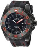Invicta Men's Pro Diver Stainless Steel Quartz Watch with Polyurethane Strap, Bl...