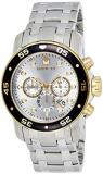 Invicta Men's 80040 Pro Diver Stainless Steel Watch with Link Bracelet