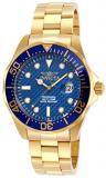 Invicta Men's 14357 &quot;Pro Diver&quot; 18k Gold Ion-Plated Watch