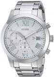 GUESS  Stainless Steel Chronograph Bracelet Watch with Date. Color: Silver-Tone ...