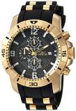 Invicta Men's Pro Diver Quartz Watch with Stainless-Steel &amp; Silicone Strap Blue/Black