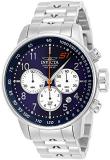 Invicta Men's S1 Rally Quartz Watch with Stainless-Steel Strap, Silver, 22 (Mode...