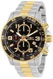 Invicta Men's 14876 Specialty Chronograph 18k Gold Ion-Plated and Stainless Stee...