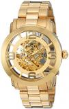 Invicta Men's 'Vintage' Automatic Stainless Steel Casual Watch, Color:Gold-Toned...