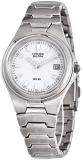 Citizen Eco-Drive White Dial Stainless Steel 35mm Watch BM0530-58A