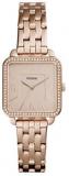 Fossil Women's Gold Tone Diamond Bezel Watch BQ3366IE
