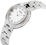 Bulova Rubaiyat Silver Dial Stainless Steel Ladies Watch 96R220