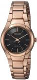 Citizen Women's Eco-Drive Japanese-Quartz Watch with Stainless-Steel Strap, Pink, 16 (Model: FE2093-54E)