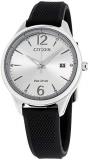 Citizen Chandler Eco-Drive Silver Dial Ladies Watch FE6100-16A