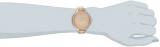 Caravelle New York Women's 44L125 Swarvoski Crystal Rose Gold Tone Watch